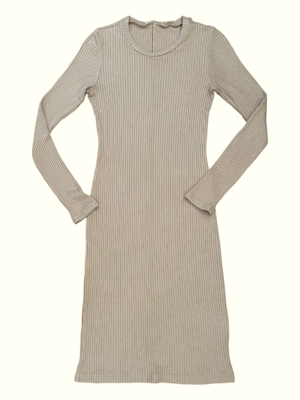 Reformation Wednesday Ribbed Midi Dress - Picture 2 of 10